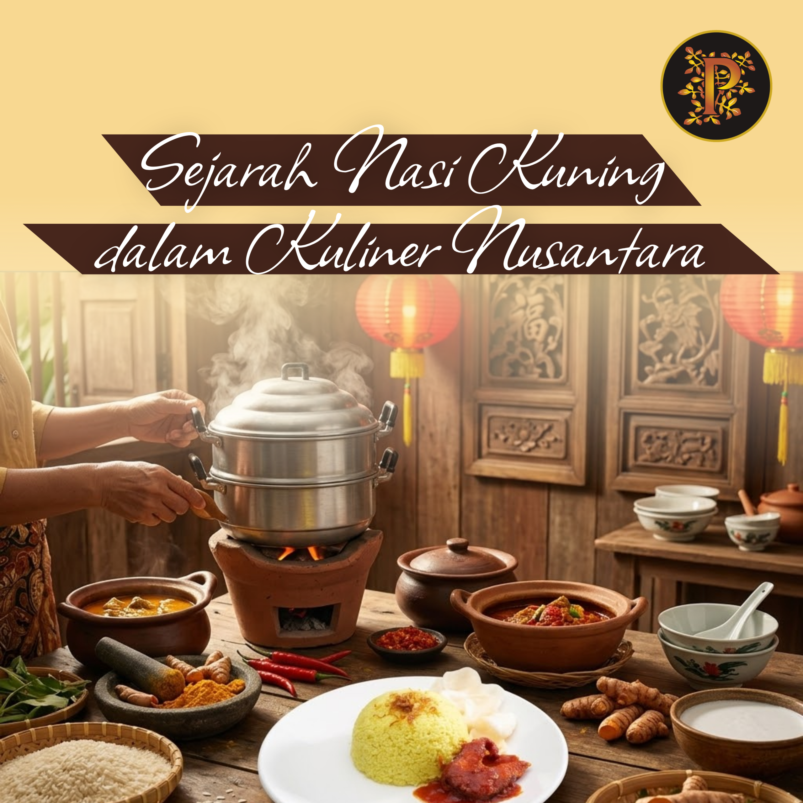 President Resto: Sejarah Nasi Kuning dalam Kuliner Nusantara