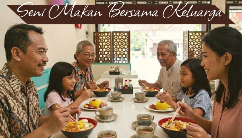 President Resto Seni Makan Bersama Keluarga