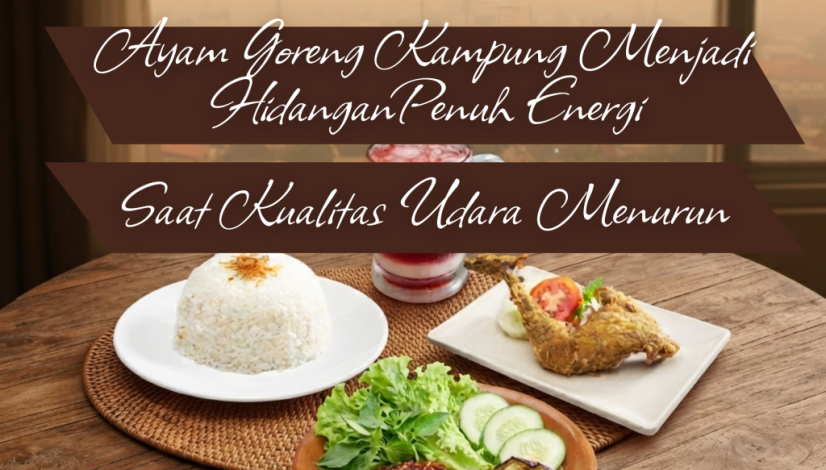 President Resto Ayam Goreng Kampung, Hidangan Penuh Energi Saat Kualitas Udara Menurun
