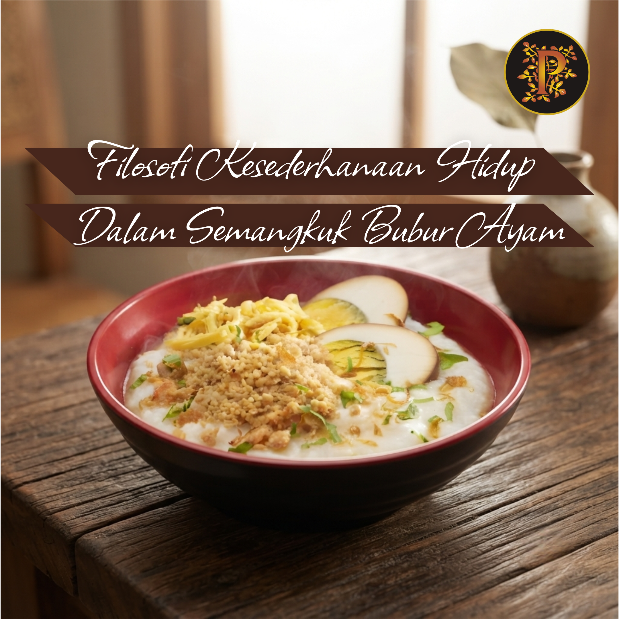 President Resto Filosofi Kesederhanaan Hidup dalam Semangkuk Bubur Ayam