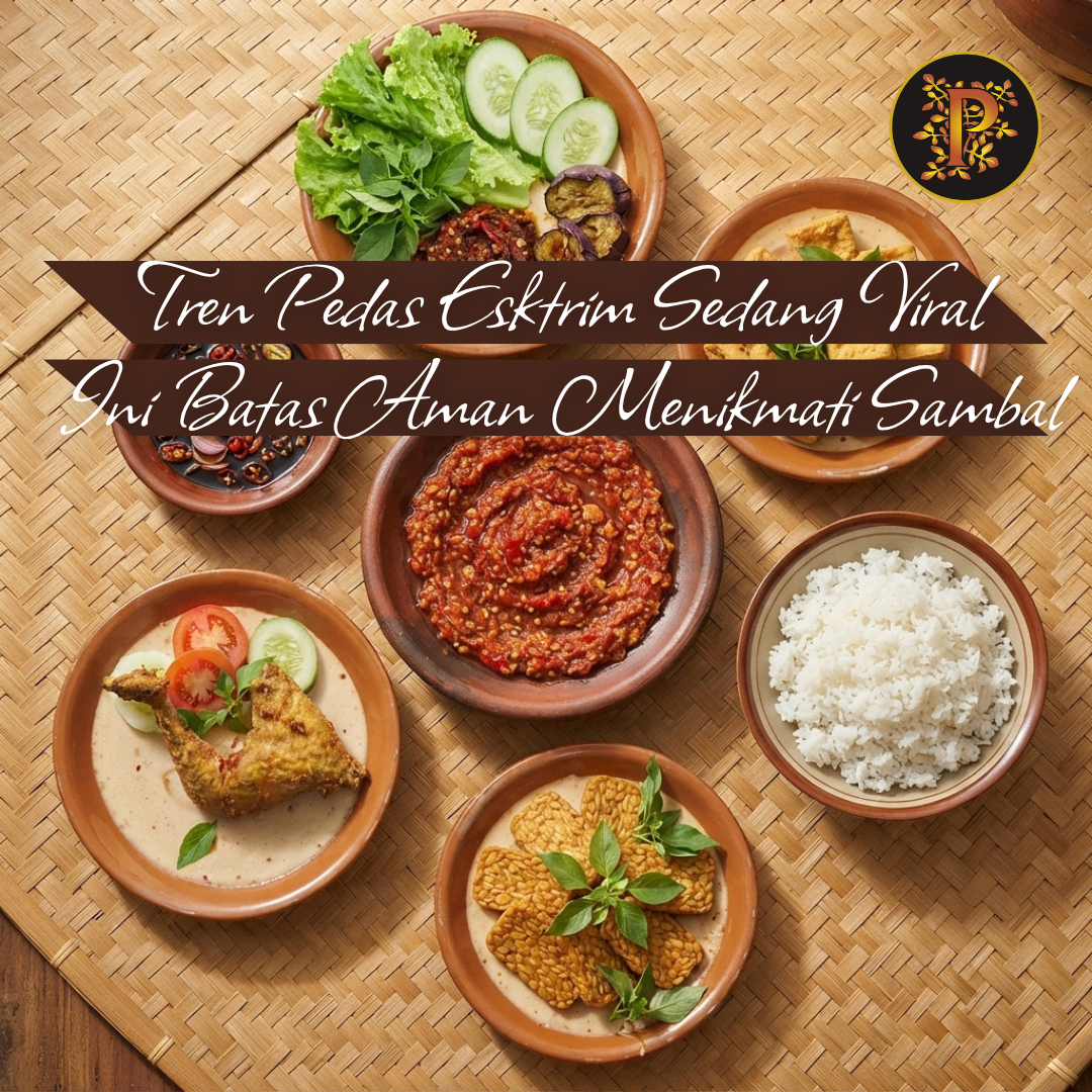 President Resto Tren Pedas Ekstrem Sedang Viral, Ini Batas Aman Menikmati Sambal
