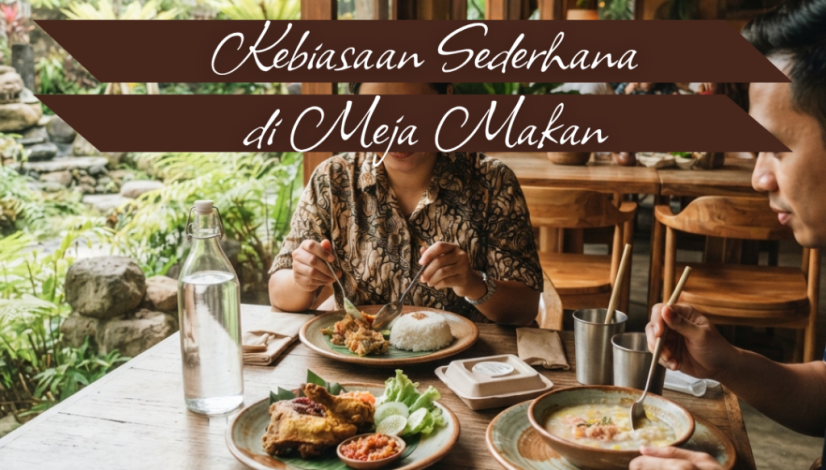 President Resto Kebiasaan Ramah Lingkungan di Meja Makan