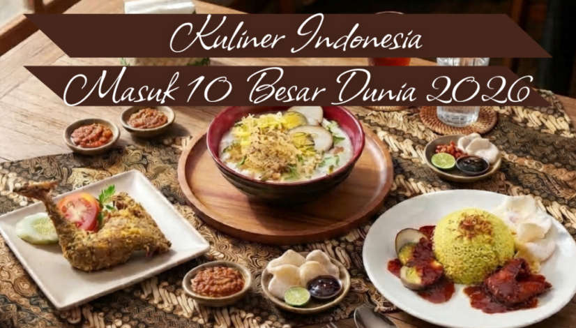 President Resto Kuliner Indonesia Masuk 10 Besar Dunia 2026